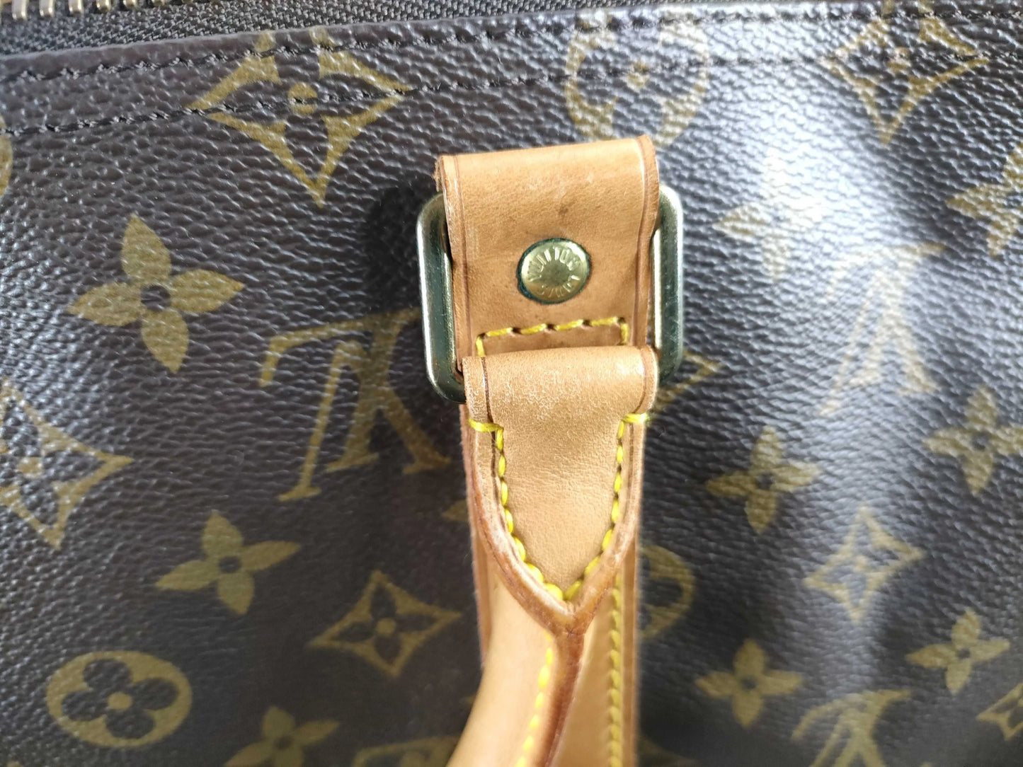 Louis Vuitton Keepall Monogram Canvas, Brown, Canvas, Travel Bag