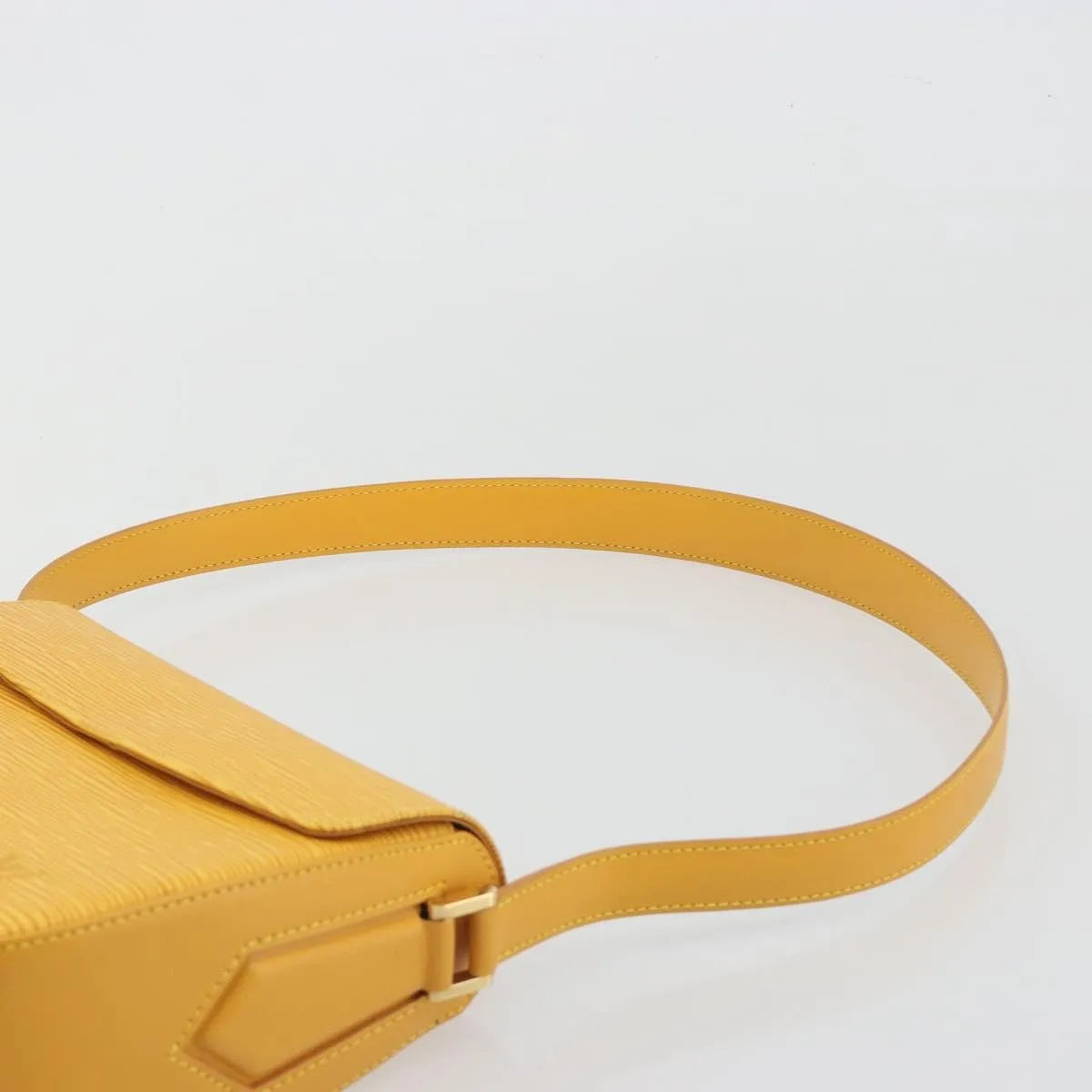 Louis Vuitton Buci Epi Leather, Yellow, Leather, Shoulder Bag