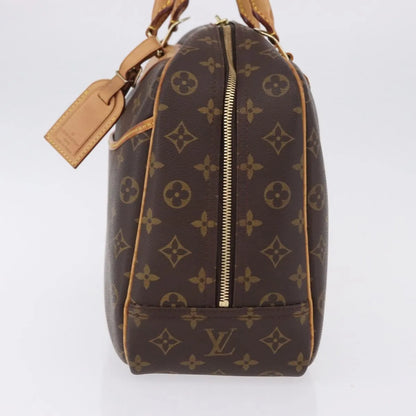 Louis Vuitton Deauville Monogram, Brown, Canvas, Handbag