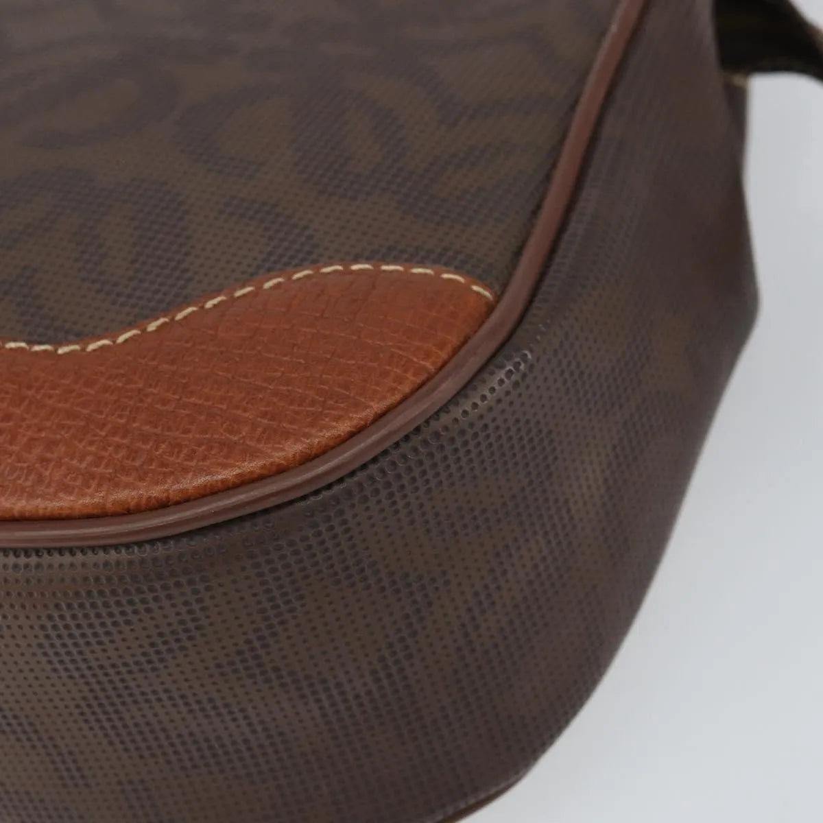 Loewe Anagram PVC Leather, Brown, PVC, Shoulder Bag