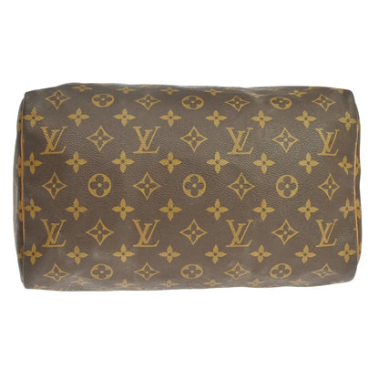 Louis Vuitton Speedy Monogram Canvas, Brown, Canvas, Handbag