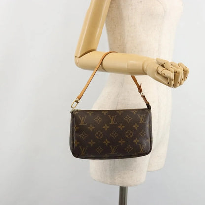 Louis Vuitton Pochette Accessoires NM Monogram Canvas, Brown, Canvas, Clutch