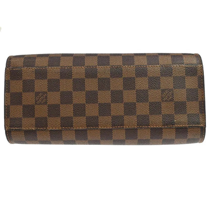 Louis Vuitton Triana Damier, Brown, Canvas, Handbag