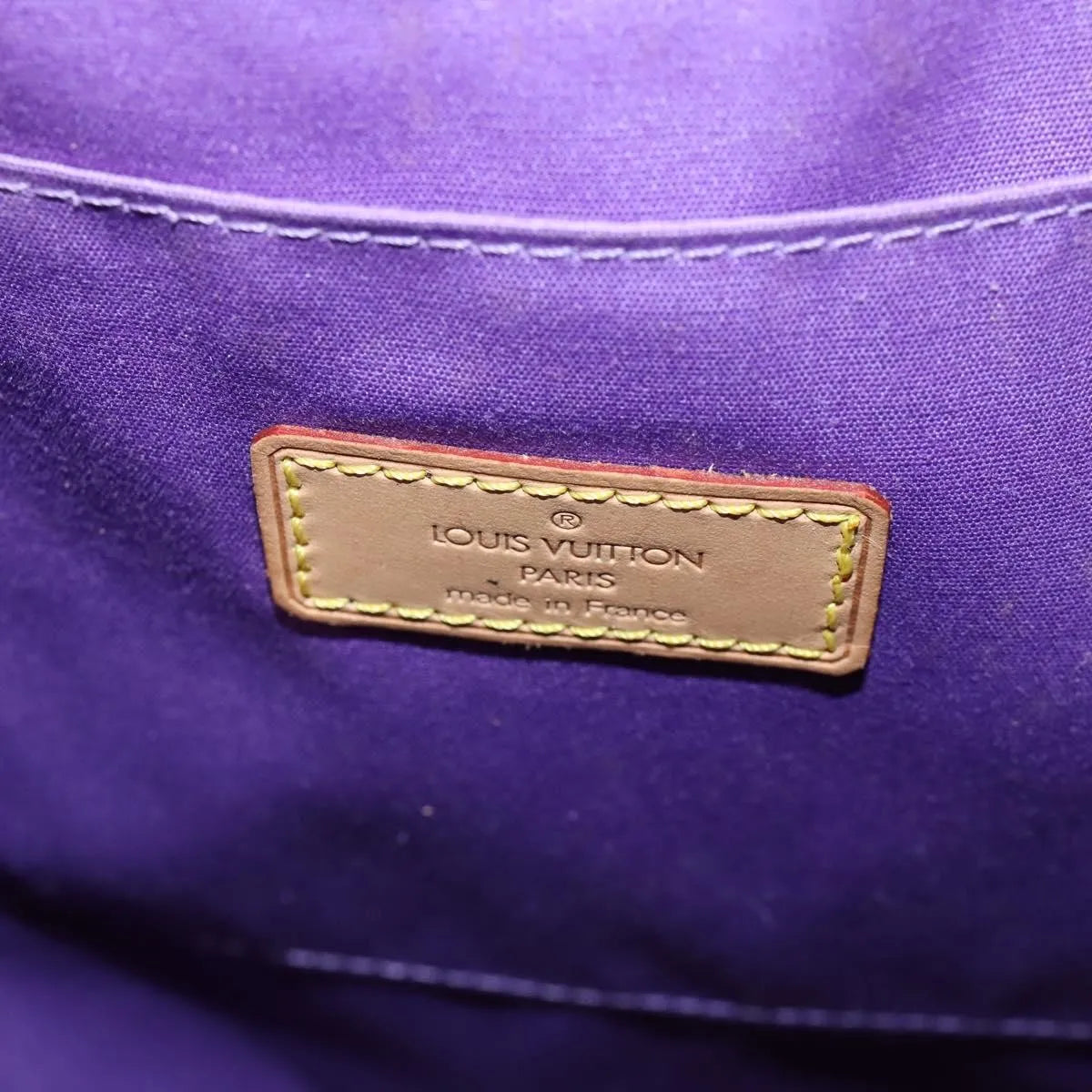 Louis Vuitton Morton Patent Leather, Purple, Patent Leather, Shoulder Bag