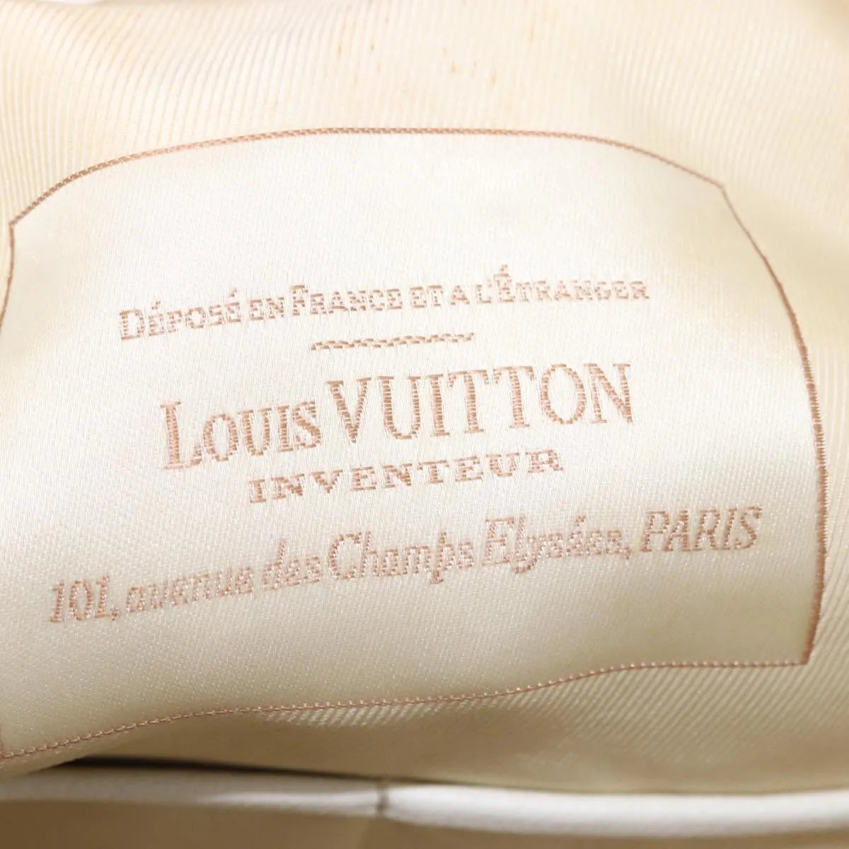 Louis Vuitton Besace Handbag Monogram Sabbia, Beige, Canvas, Shoulder Bag