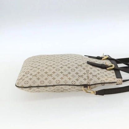 Louis Vuitton Francoise Mini lin, Khaki, Canvas, Tote Bag