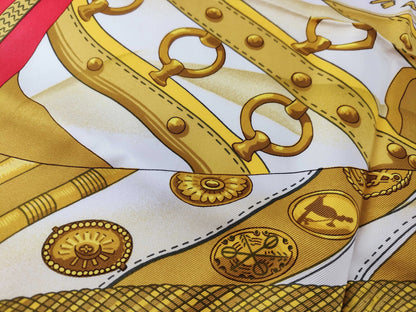 Hermes Carré 90 Silk multicolor, Multicolour, Silk, Scarf
