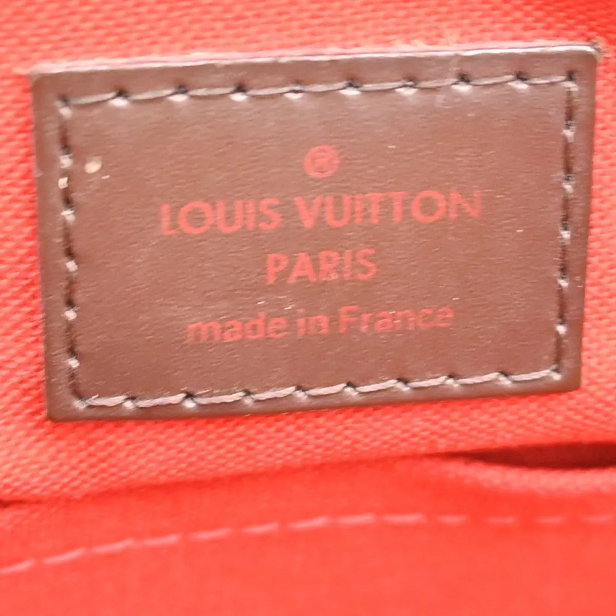 Louis Vuitton Verona Damier Ebene, Brown, Canvas, Tote Bag