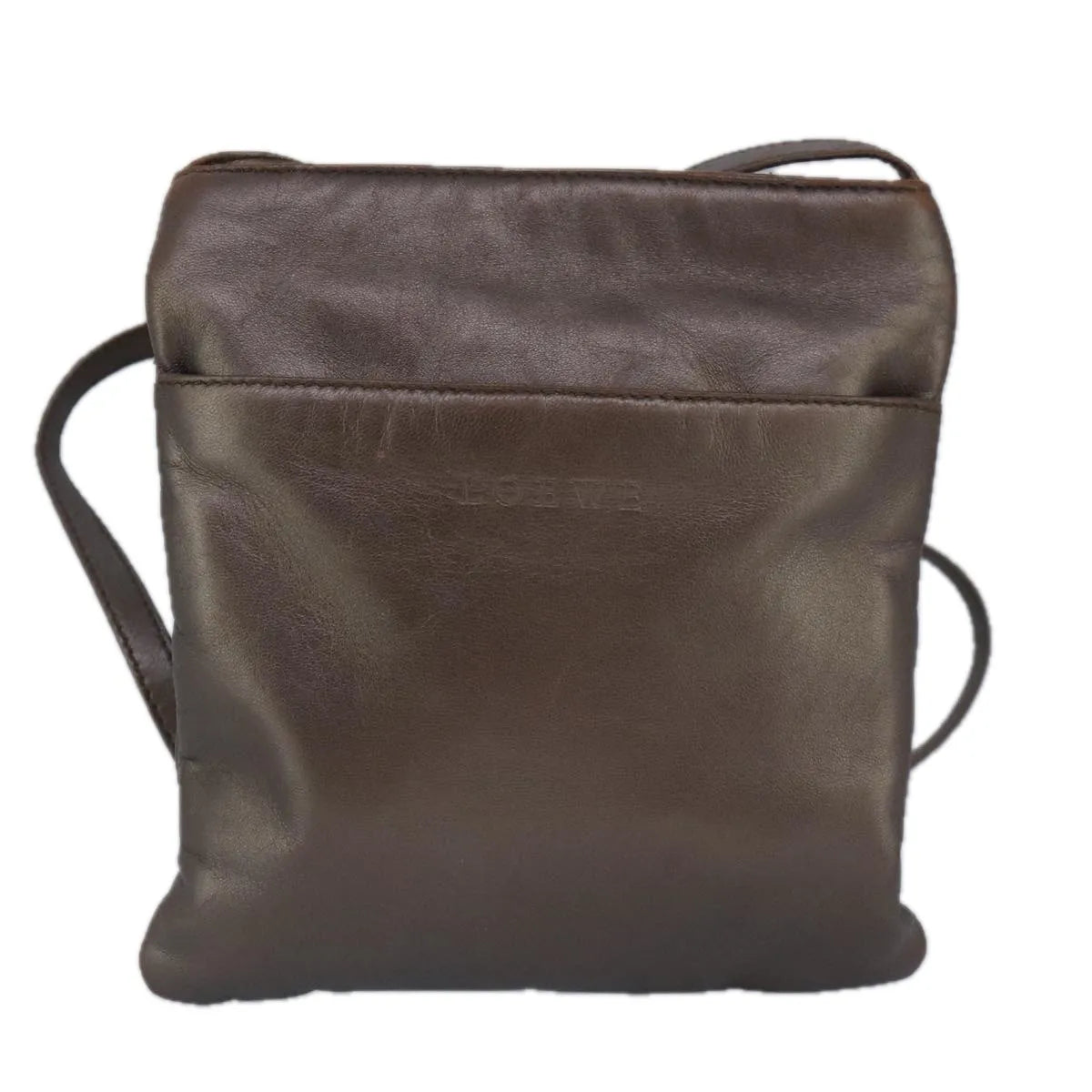 Loewe Vintage Leather, Brown, Leather, Shoulder Bag