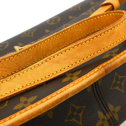 Louis Vuitton Sologne Monogram Canvas, Brown, Canvas, Shoulder Bag