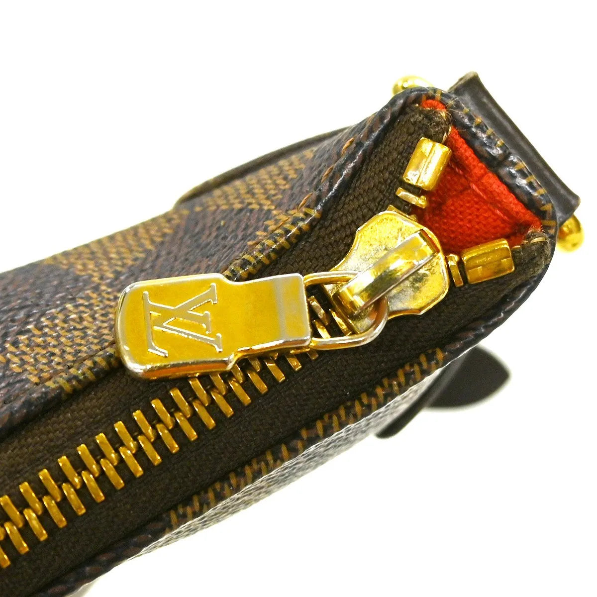 Louis Vuitton Bloomsbury Damier, Brown, Canvas, Shoulder Bag