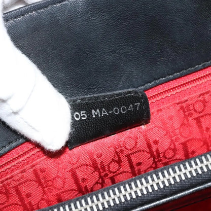 Christian Dior Vintage Lady Dior Tote Cannage Quilt Lambskin, Black, Leather, Tote Bag