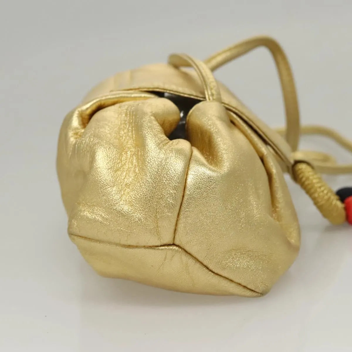 Loewe Vintage Leather, Gold, Leather, Shoulder Bag