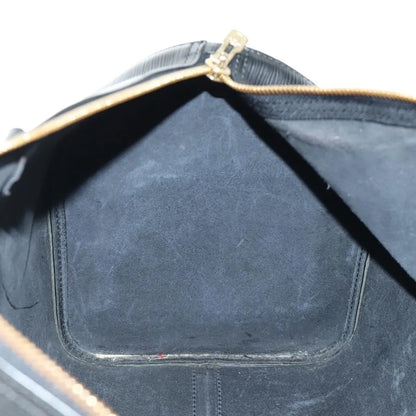 Louis Vuitton Keepall Epi Leather, Black, Leather, Travel Bag
