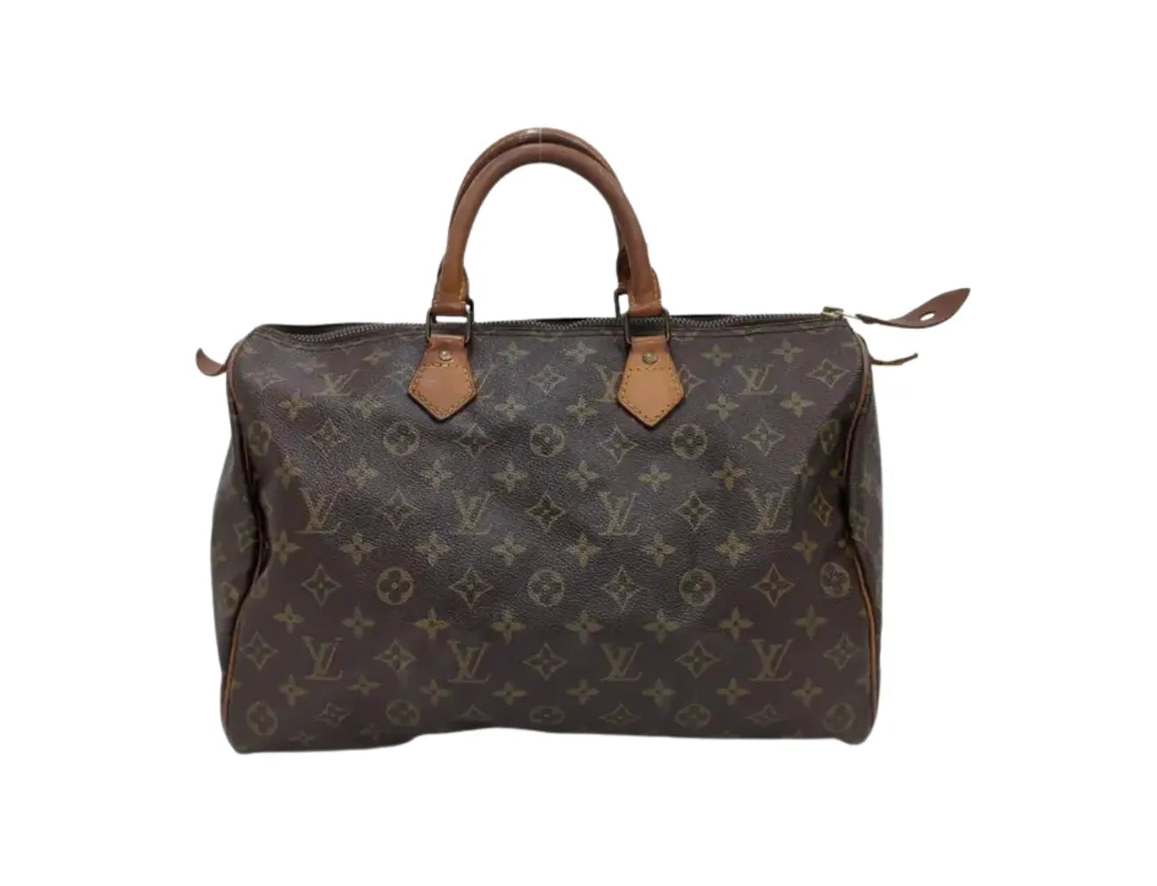 Louis Vuitton Speedy Monogram Canvas, Beige, Canvas, Handbag