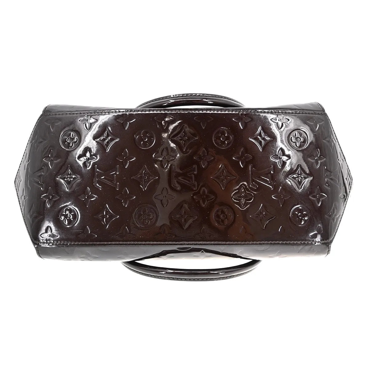 Louis Vuitton Sherwood Monogram Vernis, Purple, Patent Leather, Handbag