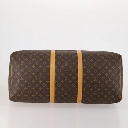Louis Vuitton Keepall Monogram Canvas, Brown, Canvas, Travel Bag