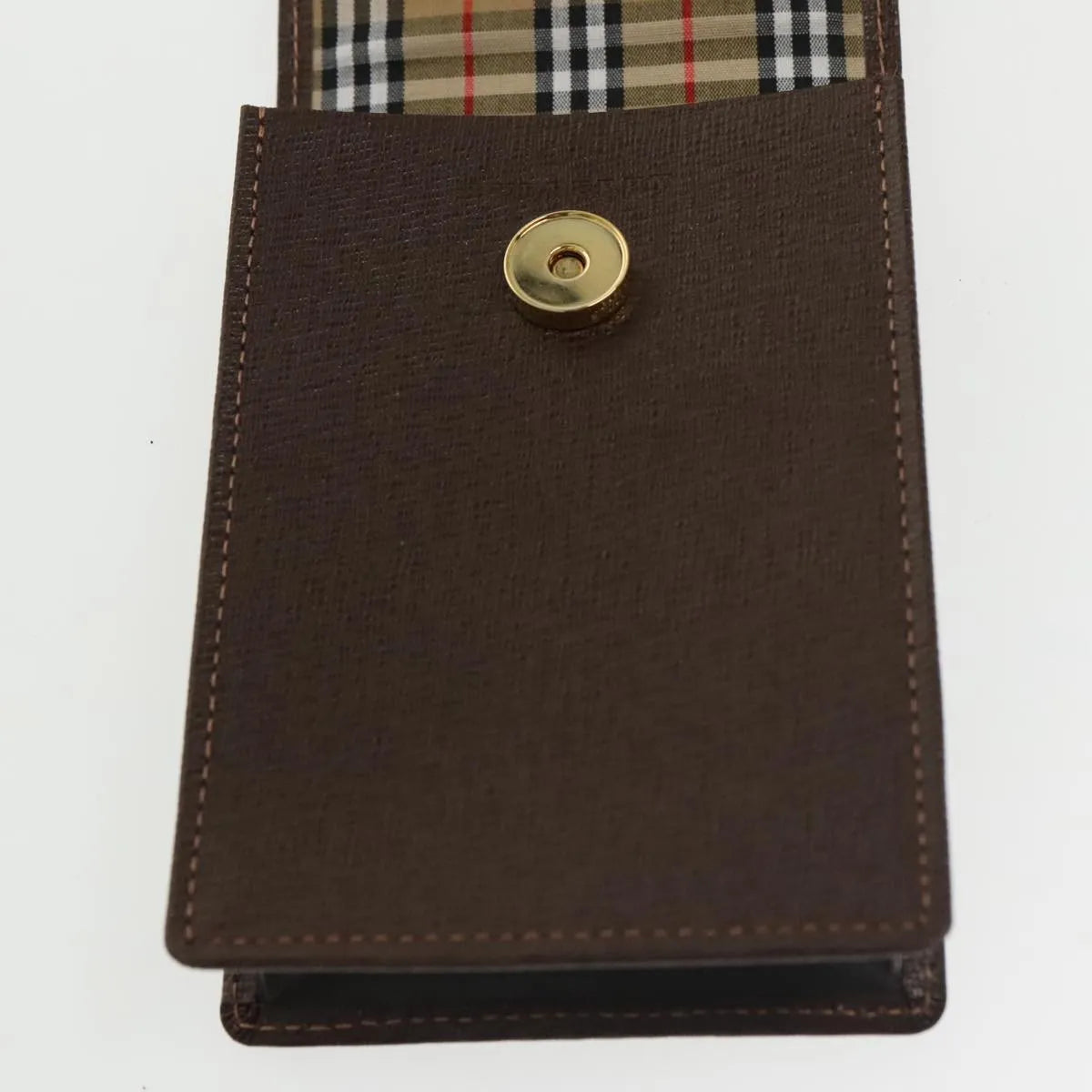 Burberry Vintage Leather, Brown, Leather, Clutch