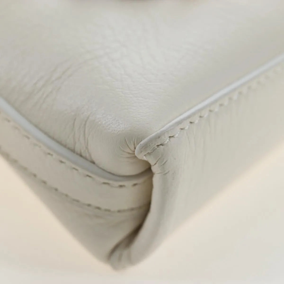 Givenchy Voyou Leather, White, Leather, Shoulder Bag