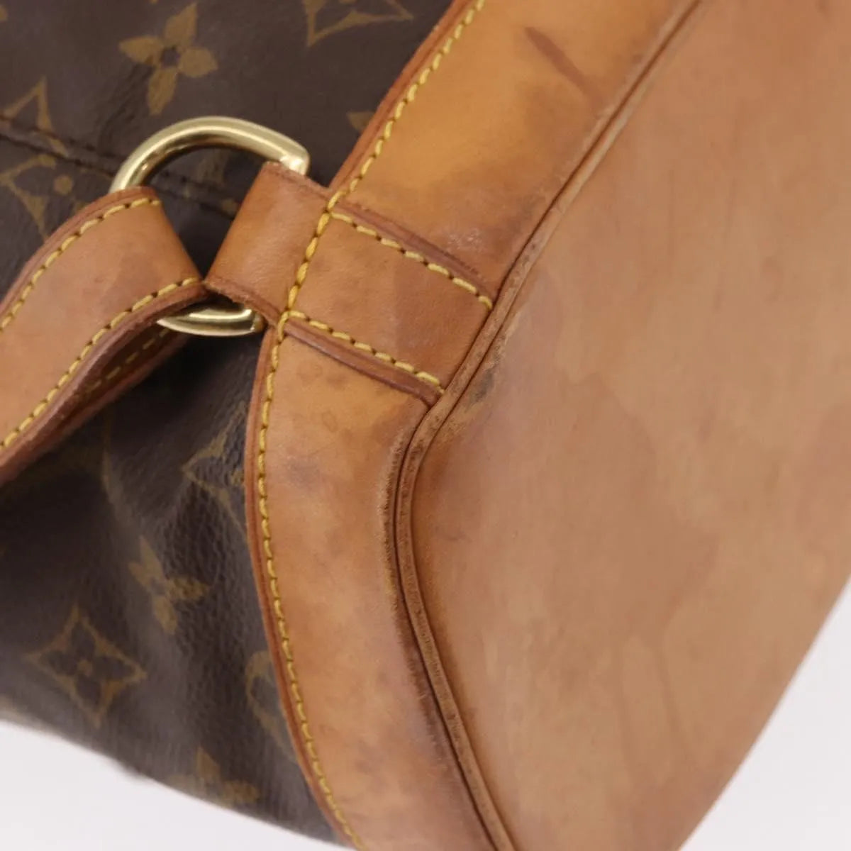 Louis Vuitton Montsouris Monogram, Brown, Canvas, Backpack