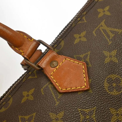 Louis Vuitton Speedy Monogram Canvas, Brown, Canvas, Handbag