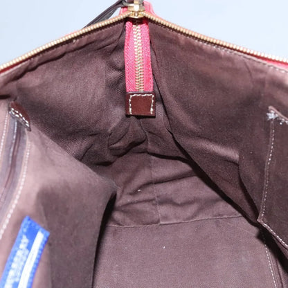 Burberry Blue Label Nylon, Red, Nylon, Tote Bag