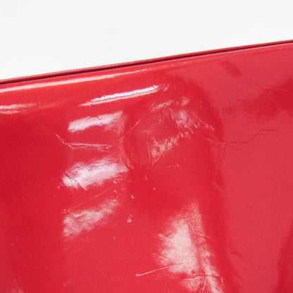 Louis Vuitton Alma Monogram Vernis, Red, Patent Leather, Handbag