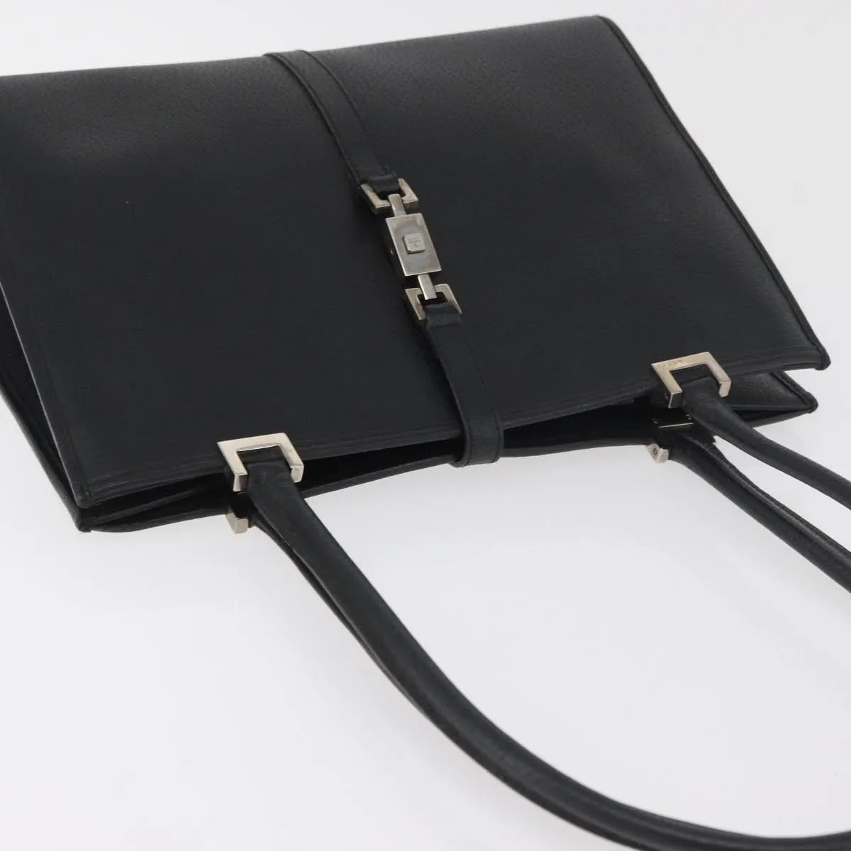 Gucci Jackie Tote Guccissima Leather, Black, Leather, Handbag