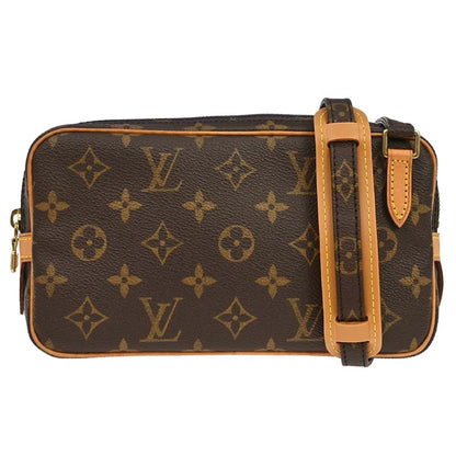 Louis Vuitton Pochette Marly Bandouliere Monogram Canvas, Brown, Canvas, Shoulder Bag