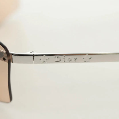 Christian Dior Sunglasses Metal, Beige, Metal, Sunglasses