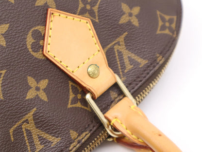 Louis Vuitton Vintage Alma Monogram Canvas, Brown, Canvas, Handbag