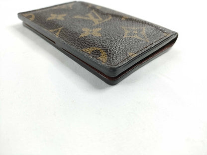 Louis Vuitton pocket organizer Canvas, Brown, Canvas, Card Holder