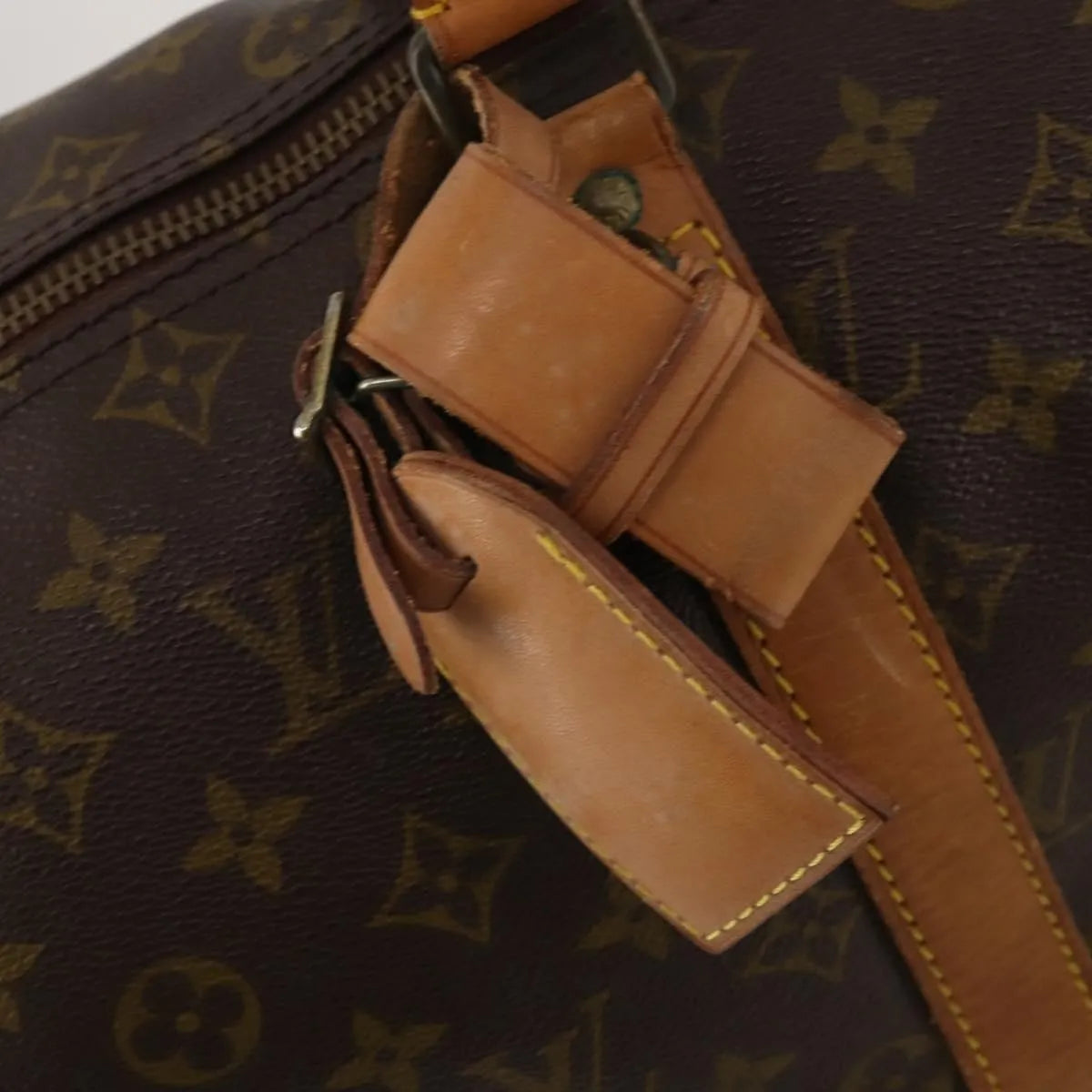 Louis Vuitton Keepall Monogram Canvas, Brown, Canvas, Travel Bag