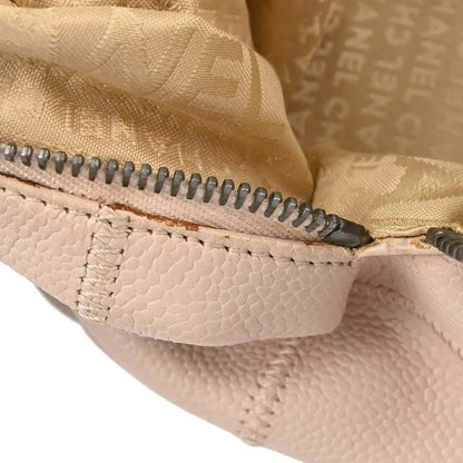 Chanel Square Stitch Bowler Quilted Calfskin, Pink, Leather, Shoulder Bag