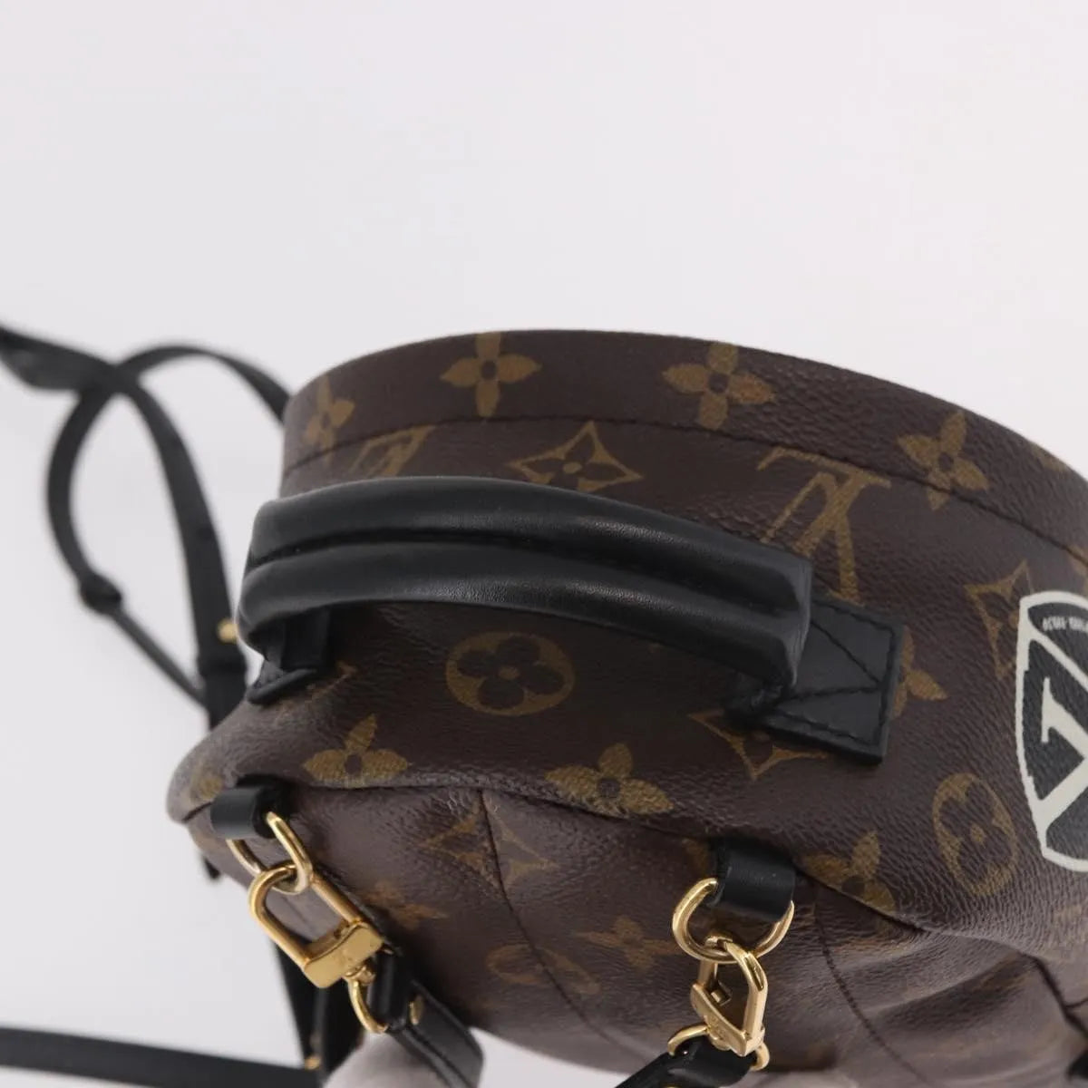 Louis Vuitton Palm Springs Limited, Brown, Canvas, Backpack