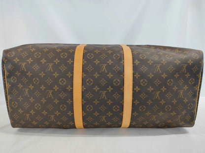 Louis Vuitton Keepall Monogram Canvas, Brown, Canvas, Travel Bag