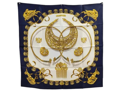 Hermes Carré 90 Silk multicolor, Multicolour, Silk, Scarf