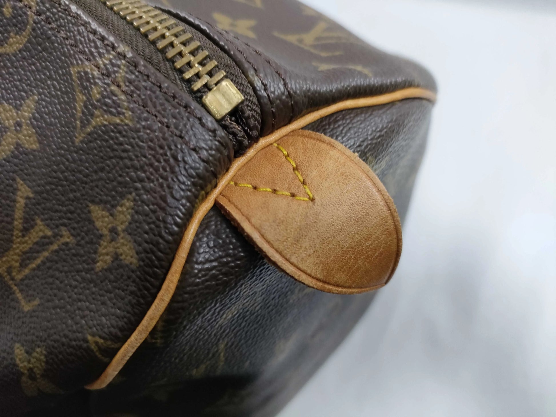 Louis Vuitton Keepall Monogram Canvas, Brown, Canvas, Travel Bag