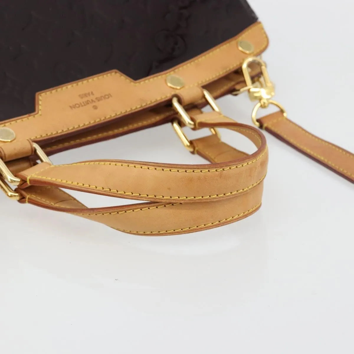 Louis Vuitton Blair Monogram vernis, Purple, Patent Leather, Handbag