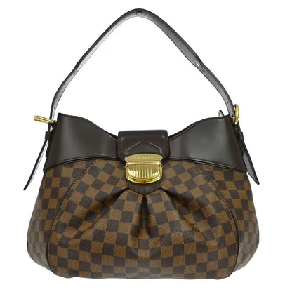 Louis Vuitton Sistina Damier, Brown, Canvas, Shoulder Bag