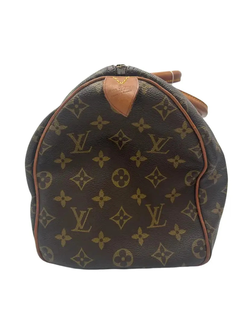Louis Vuitton Speedy Monogram Canvas, Brown, Canvas, Handbag