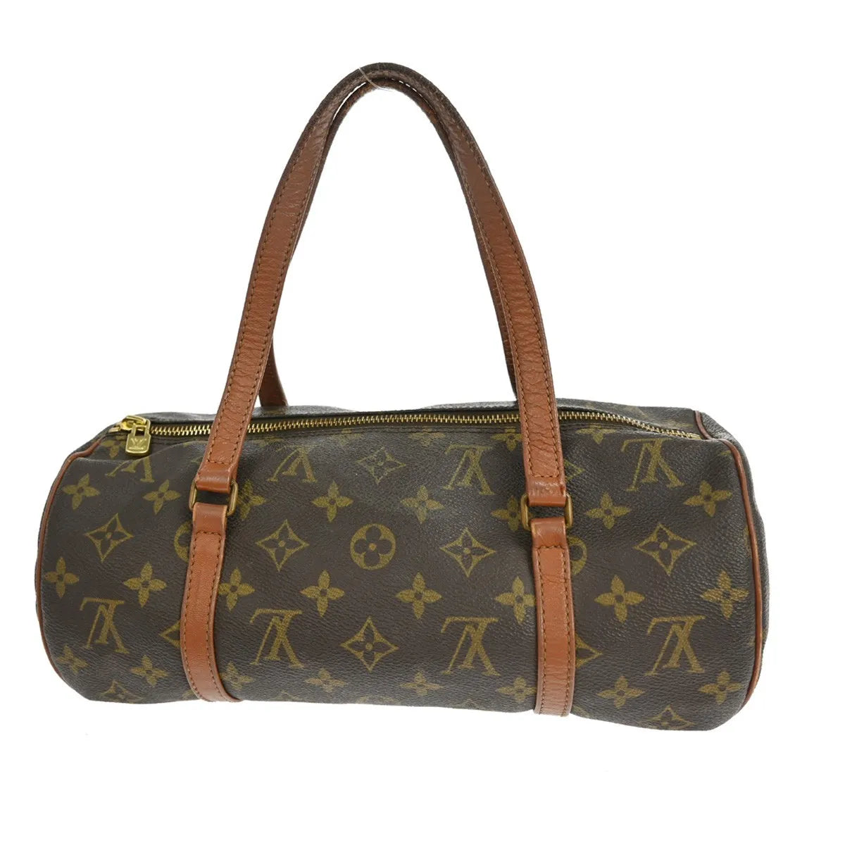 Louis Vuitton Papillon Monogram Canvas, Brown, Canvas, Handbag