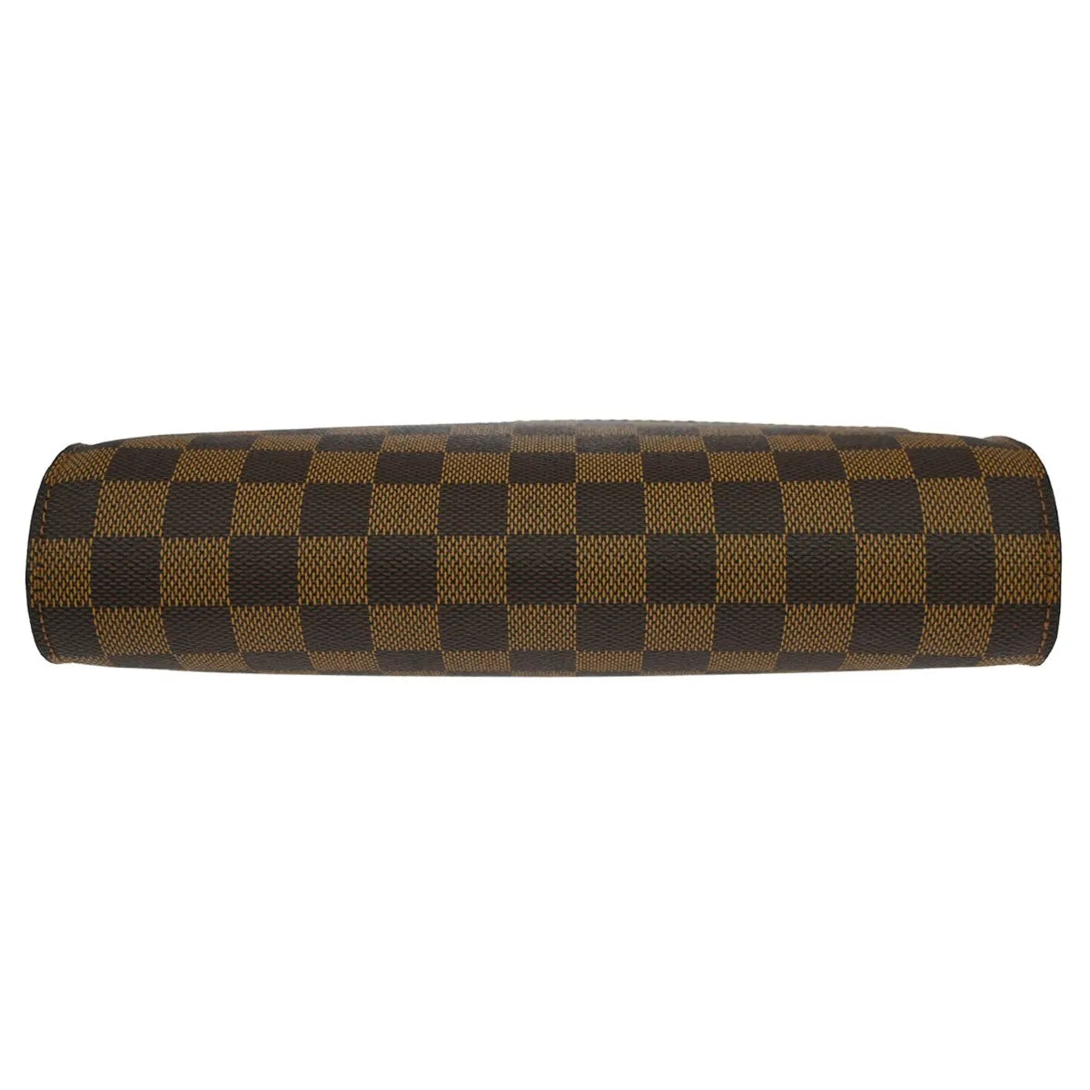 Louis Vuitton Pochette Saint Louis Damier, Brown, Canvas, Clutch