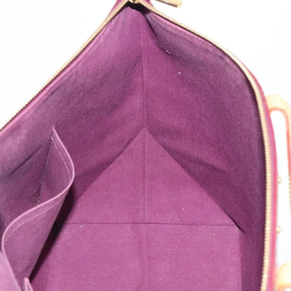 Louis Vuitton Bellevue Monogram Vernis, Purple, Patent Leather, Tote Bag