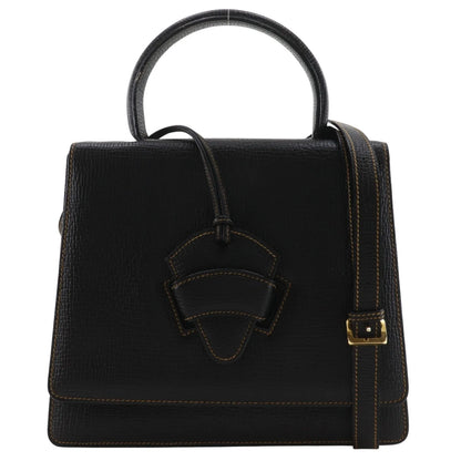 Loewe Barcelona Leather, Black, Leather, Handbag