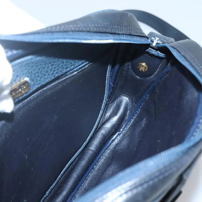 Christian Dior Vintage Leather, Navy, Leather, Shoulder Bag