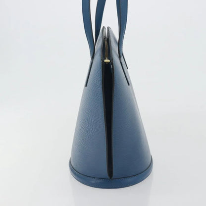 Louis Vuitton Saint Jacques Epi, Blue, Leather, Shoulder Bag