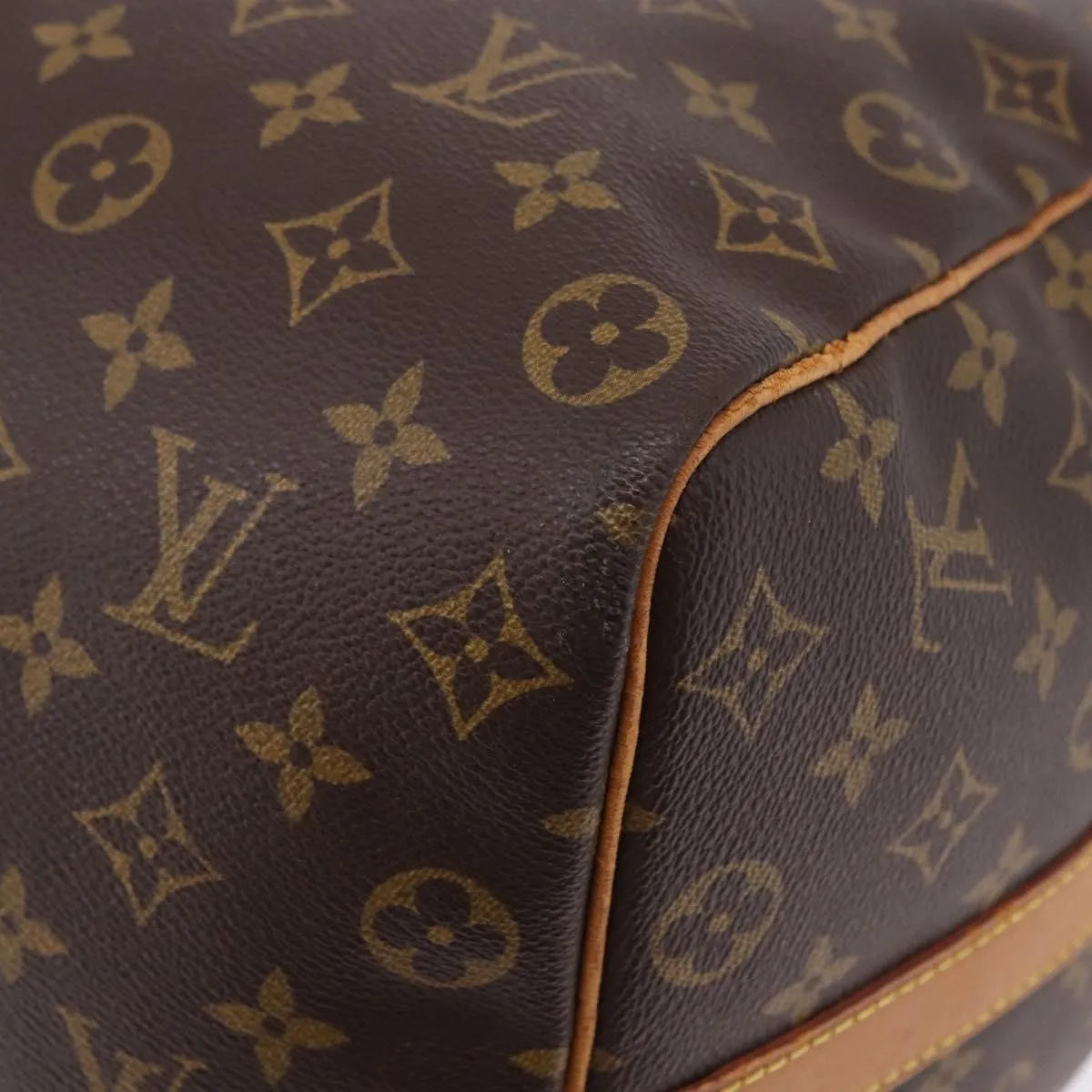 Louis Vuitton Keepall Bandoulière Monogram, Brown, Canvas, Travel Bag