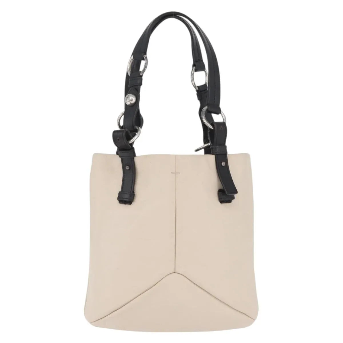 Saint Laurent Vintage handbag Leather, Beige, Leather, Handbag