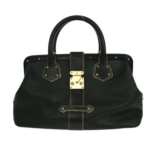 Louis Vuitton Suhali L'Ingenieux Leather, Black, Leather, Handbag